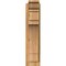 Ekena Millwork Merced Traditional Rough Sawn Outlooker, Western Red Cedar, 6"W x 14"D x 26"H OUT06X14X26MRC01RWR - alternate 3